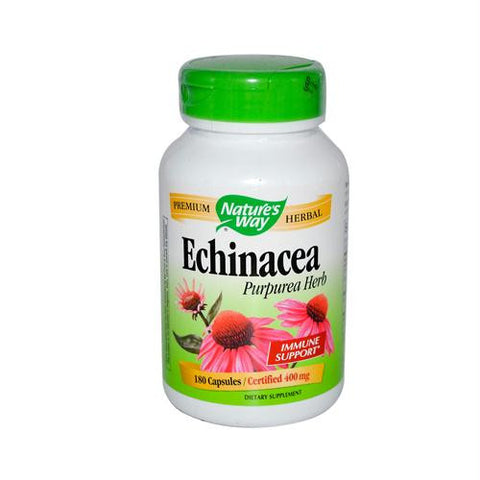 Natures Way Echinacea Purpurea Herb - 180 Capsules