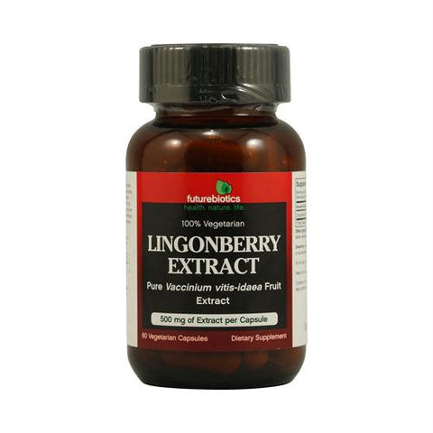 FutureBiotics Lingonberry Extract - 500 mg - 60 Vegetarian Capsules