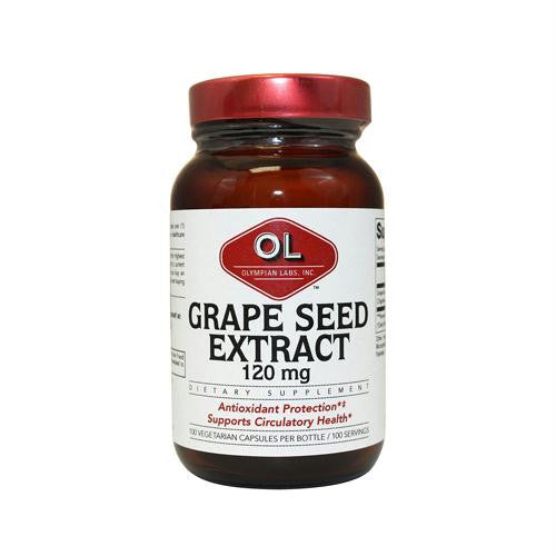 Olympian Labs Grape Seed Extract - 120 mg - 100 Capsules