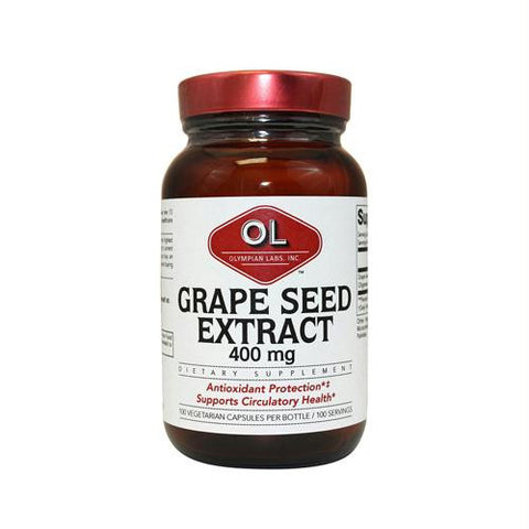 Olympian Labs Grape Seed Naturopathic - 400 mg - 100 Capsules