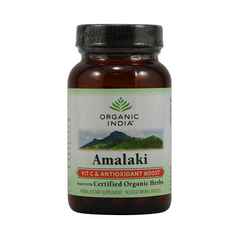 Organic India Amalaki Vitamin C and Antioxidant Boost - 90 Vegetarian Capsules