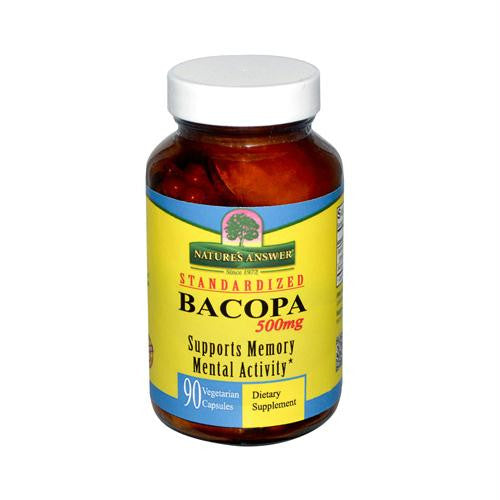 Natures Answer Bacopa - 500 mg - 90 Veggie Caps