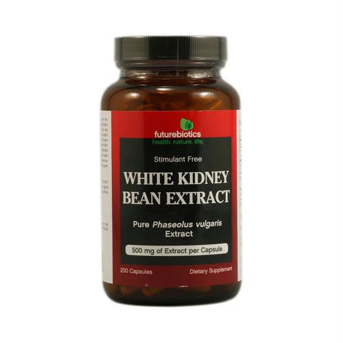 FutureBiotics White Kidney Bean Extract - 500 mg - 200 Capsules