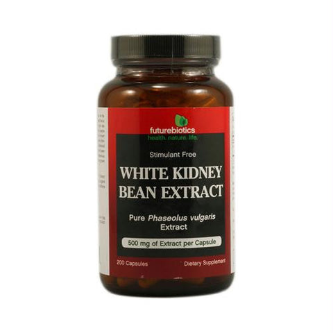 FutureBiotics White Kidney Bean Extract - 500 mg - 200 Capsules