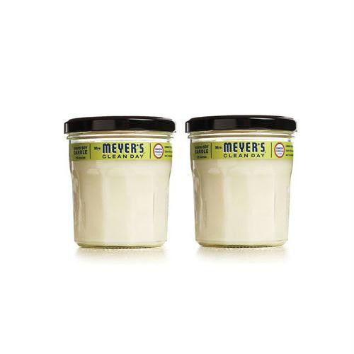 Mrs. Meyers Soy Candle - Lemon Verbena - Case of 6 - 7.2 oz Candles