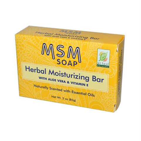 At Last Naturals Born Again MSM Herbal Moisturizing Soap - 3 oz Bar