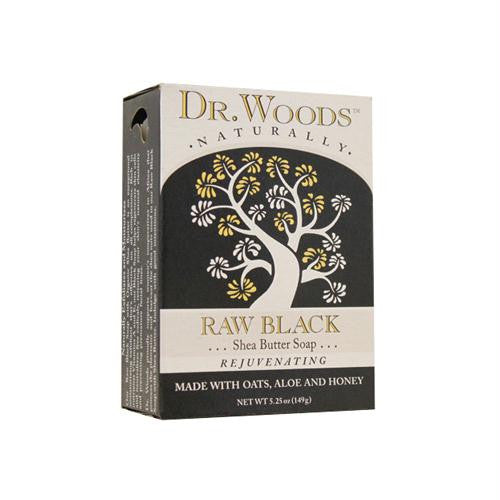 Dr. Woods Face Cleansing Bar - Raw Black - 5.25 oz