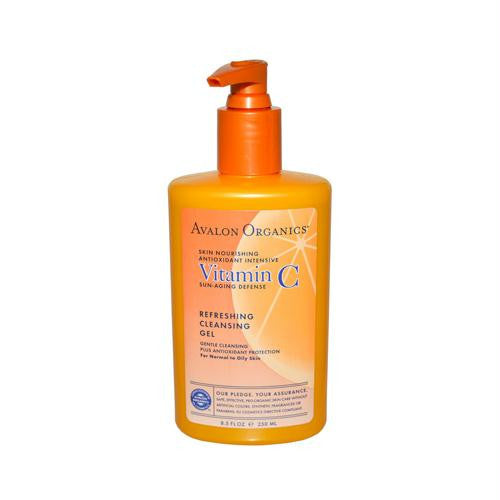 Avalon Organics Refreshing Cleansing Gel Vitamin C - 8.5 fl oz