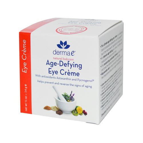 Derma E Age-Defying Eye Creme with Astaxanthin and Pycnogenol - 0.5 oz