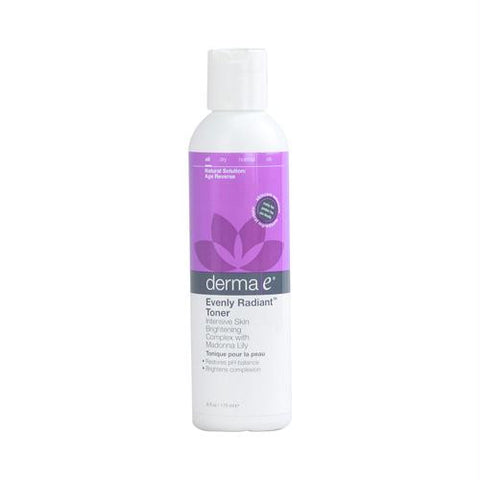 Derma E Evenly Radiant Toner - 6 fl oz