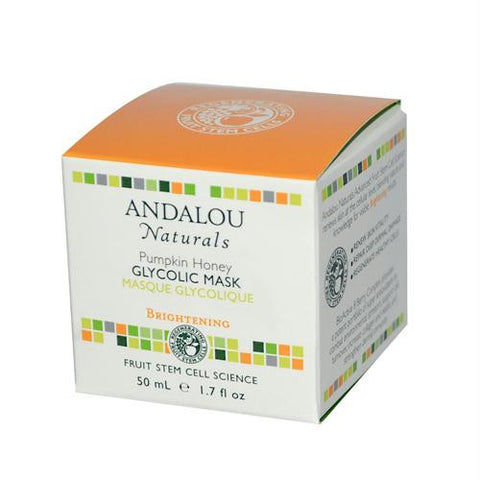 Andalou Naturals Glycolic Brightening Mask Pumpkin Honey - 1.7 fl oz