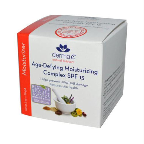 Derma E Age-Defying Moisturizing Complex SPF 15 - 2 fl oz