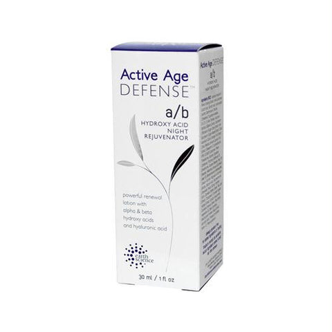 Earth Science Active Age Defense A B Hydroxy Acid Night Rejuvenator - 1 fl oz