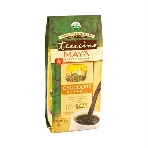 Teeccino Organic Tee Bags - Chocolate Herbal - 10 Bags