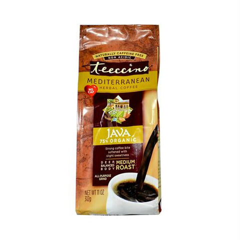 Teeccino Mediterranean Herbal Coffee Java - 11 oz - Case of 6