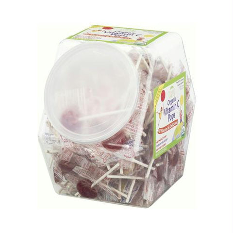 Yummy Earth Organic Vitamin C Pops Counter Bin - 150 Pops