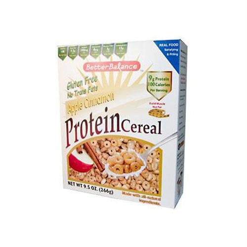 Kays Naturals Better Balance Protein Cereal Apple Cinnamon - 9.5 oz - Case of 6