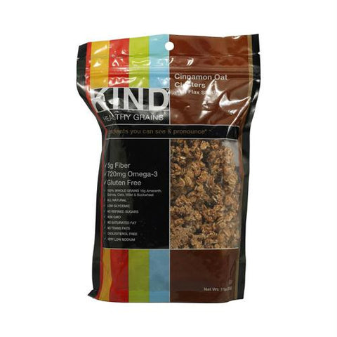 Kind Healthy Grains Cinnamon Oat Clusters with Flax Seeds - 11 oz - Case of 6