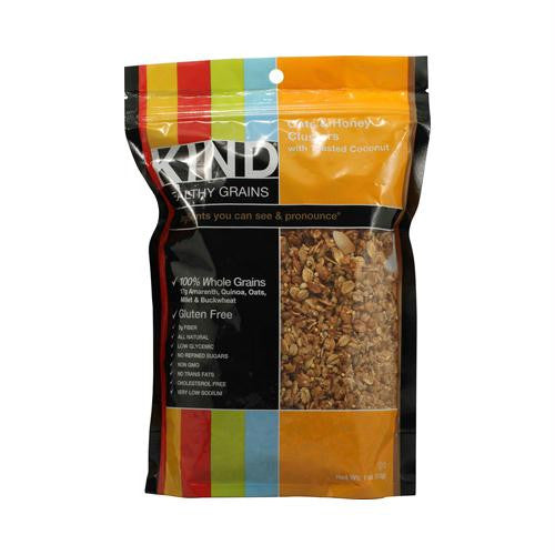 Kind Healthy Grains Oats and Honey Clusters with Toasted Coconut - 11 oz - Case of 6