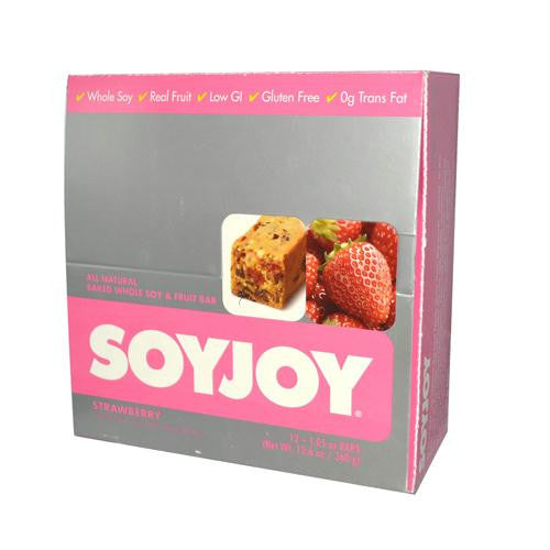 Soyjoy Bar - Strawberry - Case of 12 - 30 Grams