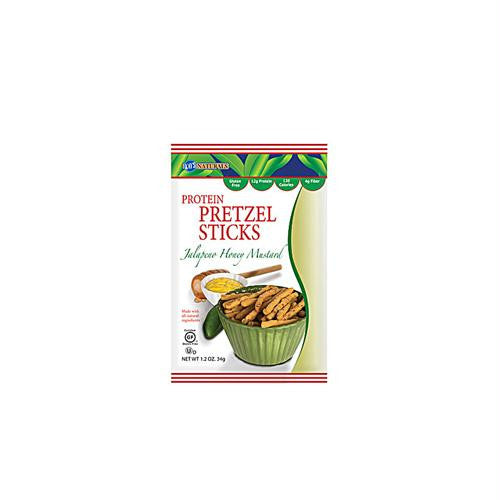 Kays Naturals Better Balance Pretzel Sticks Jalapeno Honey Mustard - 1.2 oz - Case of 6