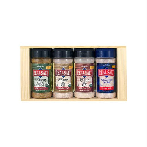 Real Salt Seasoning Gift Set - 4 Piece Set