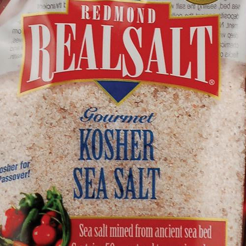 Real Salt Gourmet Kosher Sea Salt - 16 oz - Case of 6