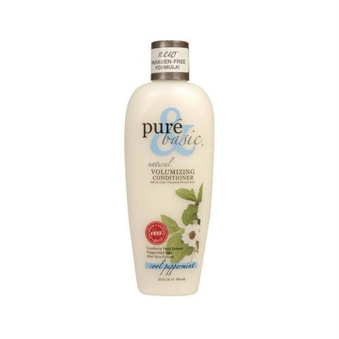 Pure and Basic Natural Volumizing Conditioner Cool Peppermint - 12 fl oz