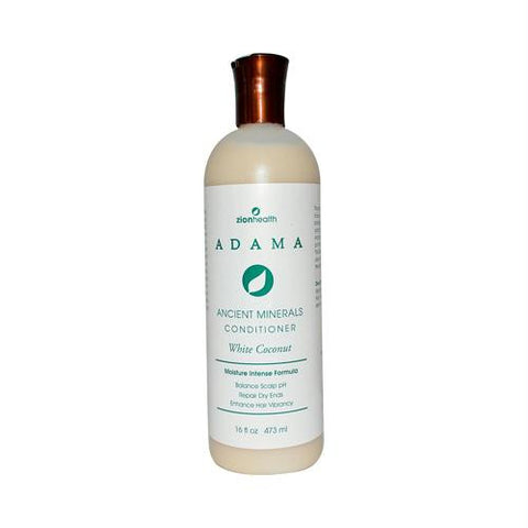 Zion Health Adama Minerals Anti Frizz Conditioner - White Coconut - 16 fl oz