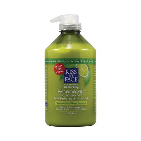 Kiss My Face Whenever Conditioner Green Tea and Lime - 32 fl oz