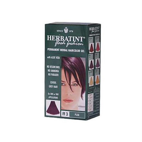 Herbatint Haircolor Kit Flash Fashion Plum FF3 - 1 Kit