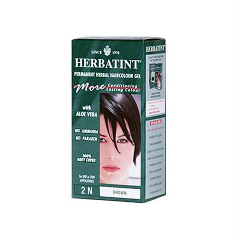 Herbatint Permanent Herbal Haircolour Gel 2N Brown - 135 ml