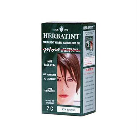 Herbatint Permanent Herbal Haircolour Gel 7C Ash Blonde - 135 ml