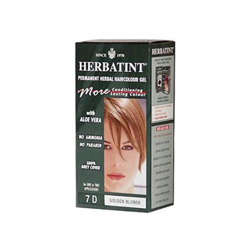 Herbatint Permanent Herbal Haircolour Gel 7D Golden Blonde - 135 ml