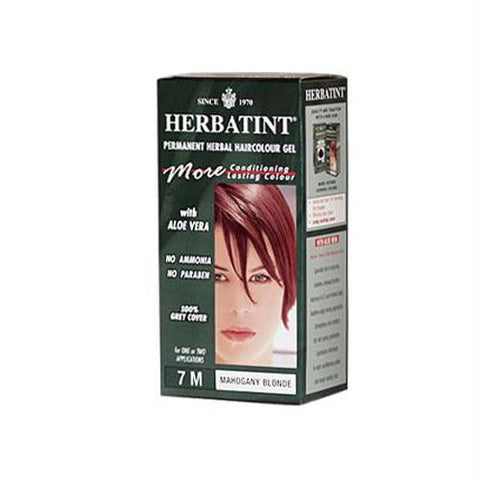 Herbatint Permanent Herbal Haircolour Gel 7M Mahogany Blonde - 135 ml