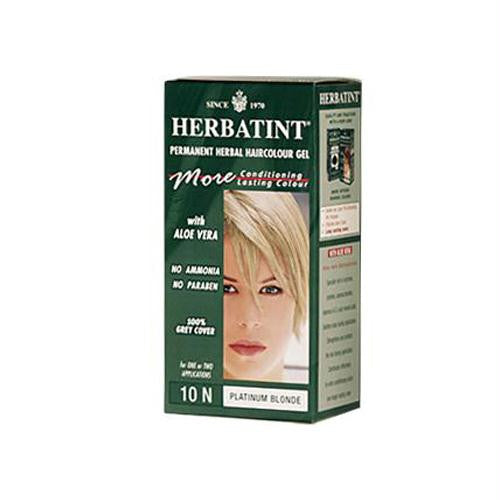 Herbatint Permanent Herbal Haircolour Gel 10N Platinum Blonde - 135 ml