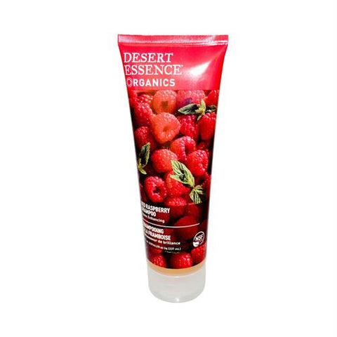 Desert Essence Shampoo Shine for All Hair Types Red Raspberry - 8 fl oz