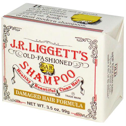 J.R. Liggetts Old Fashioned Bar Shampoo Counter Display - Moisturizing Damaged Hair Formula - 3.5 oz - Case of