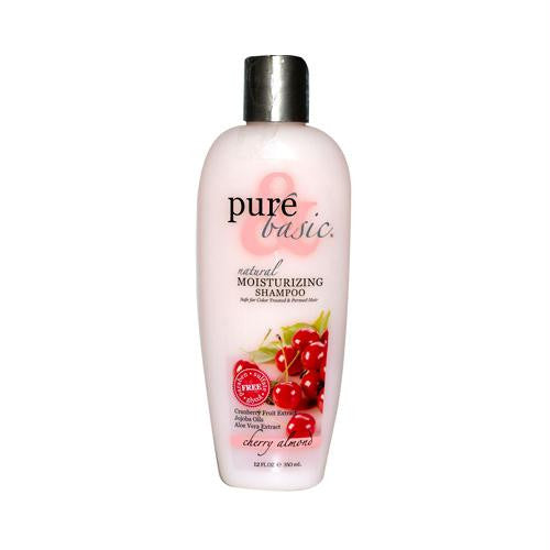 Pure and Basic Natural Moisturizing Shampoo Cherry Almond - 12 fl oz