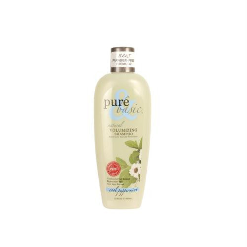 Pure and Basic Natural Volumizing Shampoo Cool Peppermint - 12 fl oz