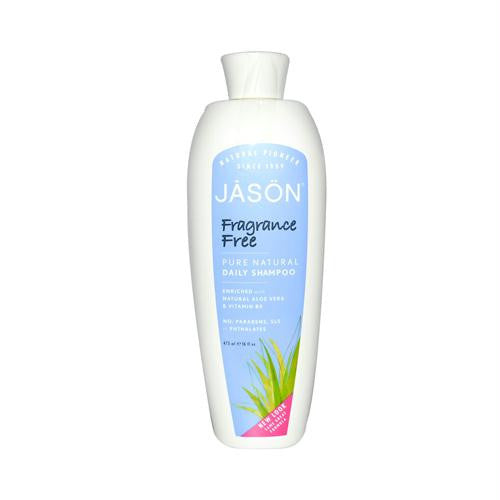 Jason Daily Shampoo Fragrance Free - 16 fl oz