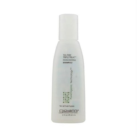 Giovanni Shampoo Tea Tree Triple Treat - 2 fl oz - Case of 12