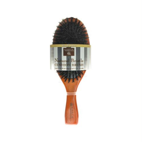 Earth Therapeutics Natural Bristle Cushion Brush - 1 Brush