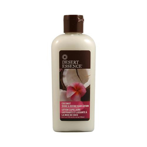 Desert Essence Shine and Refine Hair Lotion Coconut - 6.4 fl oz