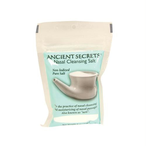 Ancient Secrets Nasal Cleansing Pot Salt - 8 oz