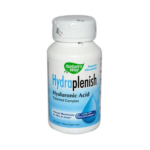 Natures Way Hydraplenish Hyaluronic Acid - 60 Capsules