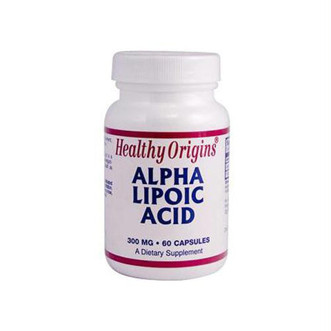 Healthy Origins Alpha Lipoic Acid - 300 mg - 60 Capsules