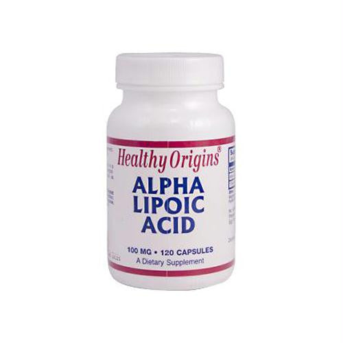 Healthy Origins Alpha Lipoic Acid - 100 mg - 120 Caps