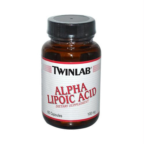 Twinlab Alpha Lipoic Acid - 100 mg - 60 Capsules