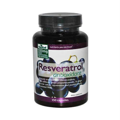 NeoCell Laboratories Resveratrol Antioxidant - 150 Capsules